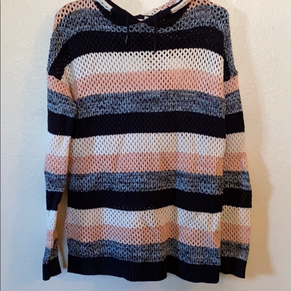 Knit Sweater w hood